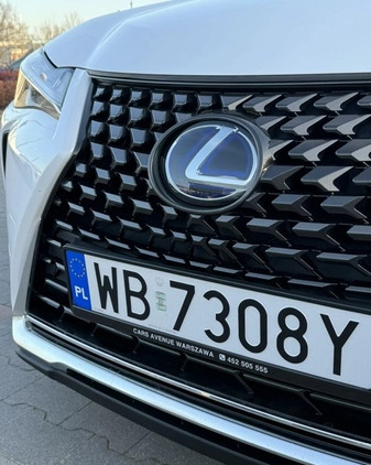 Lexus UX cena 110085 przebieg: 48500, rok produkcji 2020 z Warszawa małe 154